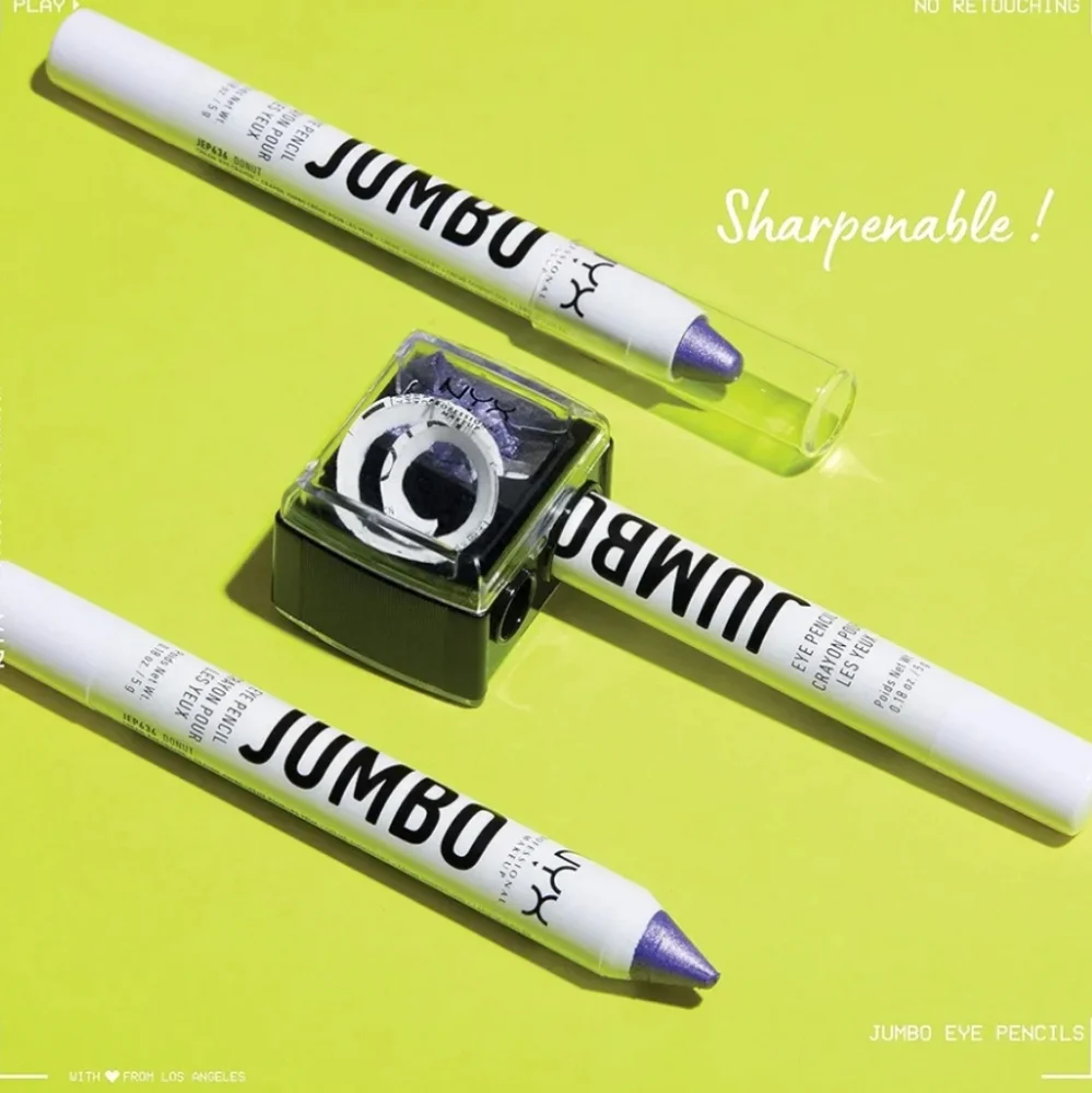 NYX Cosmetics Jumbo Eyeshadow Pencil Blue Wet n Wild Blue Multistick Eyeliner
